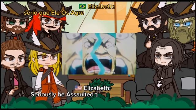 Pirates of Caribbean React to Zoro || One Piece React || TikTok Edits || Gacha React смотреть онлайн