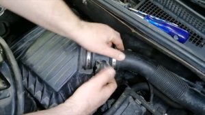 How to Remove or replace MAF Sensor Opel Meriva Vauxhall Meriva