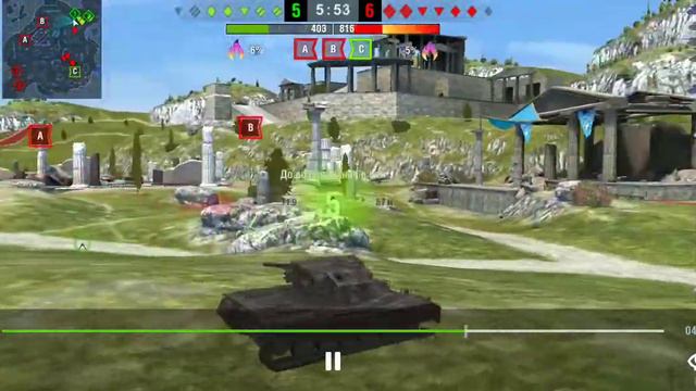 Chimera хороша в любом режиме от WoT Blitz смотреть онлайн