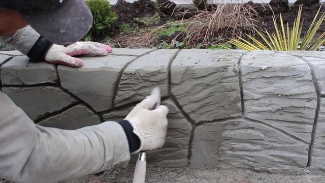 Делаем полисадник из арт бетона смотреть онлайн