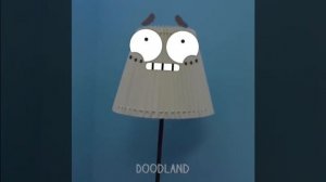 DOODLAND#48 vampire clothes doodles and lamp doodle scream