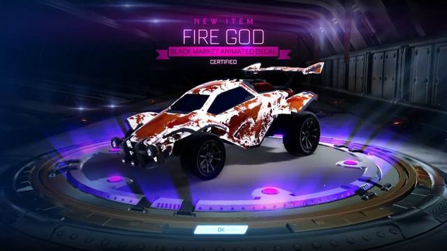 Rocket League - When you get Fire God using a decrypter смотреть онлайн
