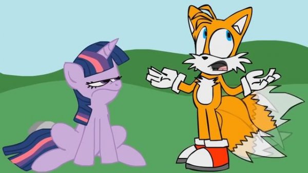 Tails Vs Twilight (RUS Озвучка) By Animated James (remaster)