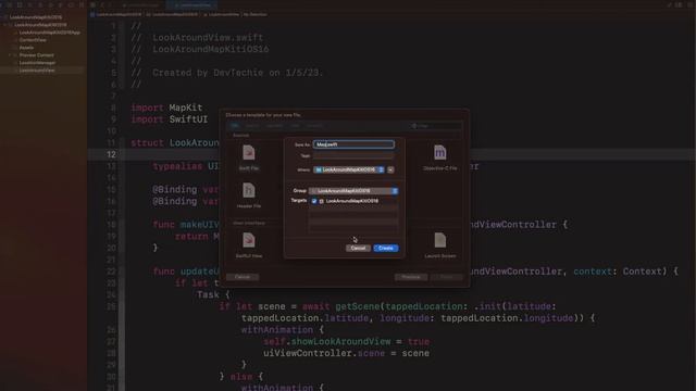New in iOS16 LookAround MapKit In SwiftUI смотреть онлайн