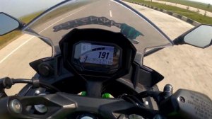 kawasaki ninja 650 top speed  200km/hr touch ?? #kawasaki #ninja650 #topspeed #youtube