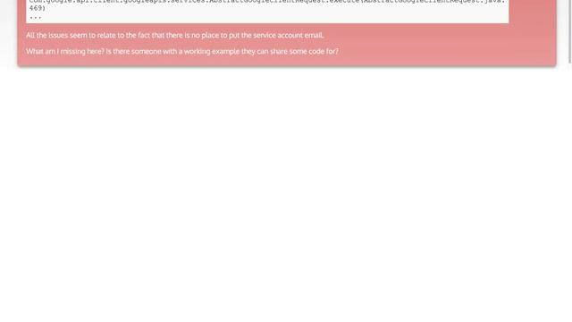 Google Service Account domain wide delegation set service account using JSON key file instead of... смотреть онлайн