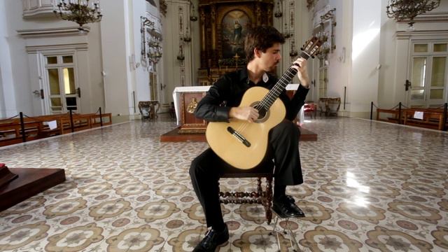 Johann Sebastian Bach, Prelude BWV 1007, Ramón Vergara S., Guitarra смотреть онлайн