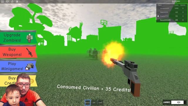 INFECTION INC. В ROBLOX. СОЗДАЙ ЗОМБИ - СЪЕШЬ ВСЕХ ЛЮДЕЙ смотреть онлайн