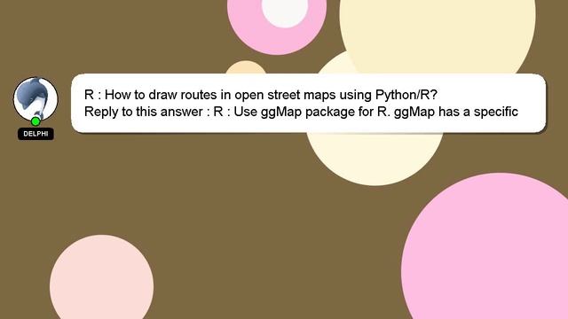 R : How to draw routes in open street maps using Python/R? смотреть онлайн