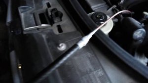 Renault Duster смена масла через щуп с помощью пылесоса