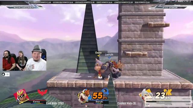 Super Smash Bros Ultimate and Mario Party with 0ero and Seruh! смотреть онлайн