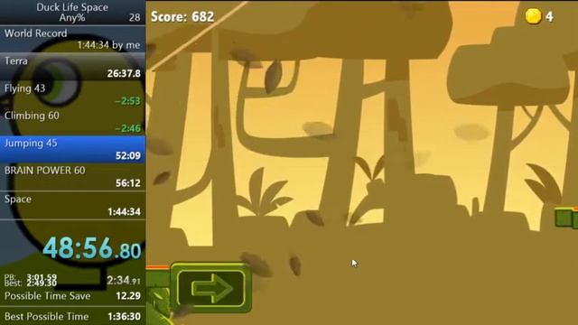 Duck Life Space Speedrun in 1:36:57 смотреть онлайн