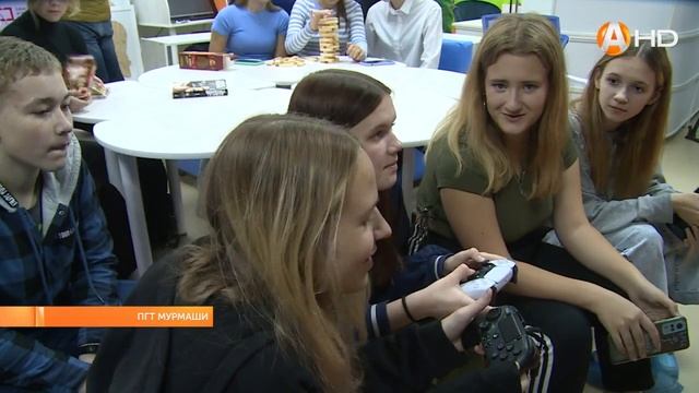 Библиотека нового поколения для всей семьи открылась в Мурмашах смотреть онлайн