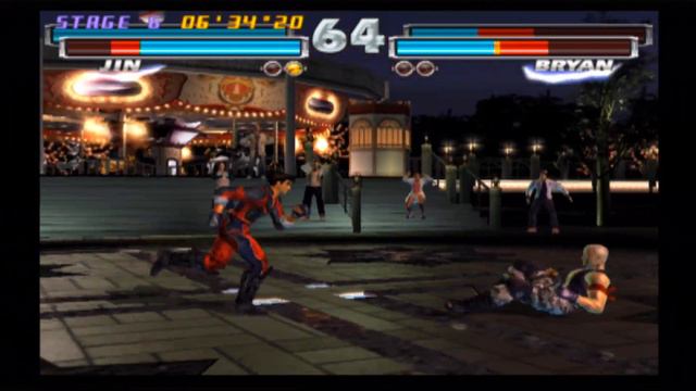 Tekken Tag Tournament True Ogre/Jin Kazama Arcade Playthrough смотреть онлайн