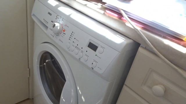Rinses only cycle in the Zanussi ZKH 7146 J washing machine смотреть онлайн