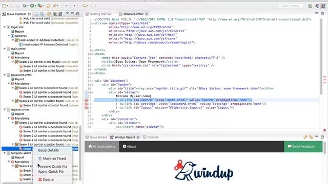 JBoss Windup Eclipse plugin - alpha demo смотреть онлайн
