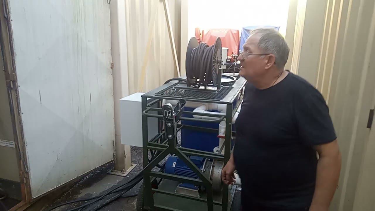 ITOZOR-SERVIS-Ролик-4 Промывка второго чилера охлаждения Кнауф Индастриал