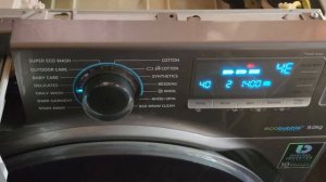 Samsung ecobubble washing machine 4E error code repairs; what does it mean?