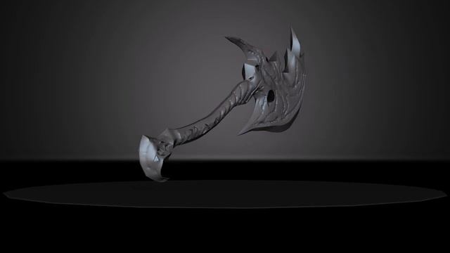 Axe A High Poly turntable смотреть онлайн