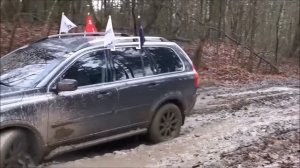Volvo XC90 offroad. Volvo XC90 in mud. Volvo AWD test. DDrive