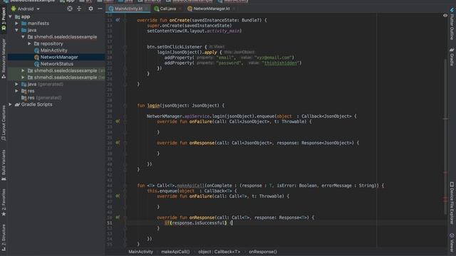 Kotlin Extension with Retrofit смотреть онлайн