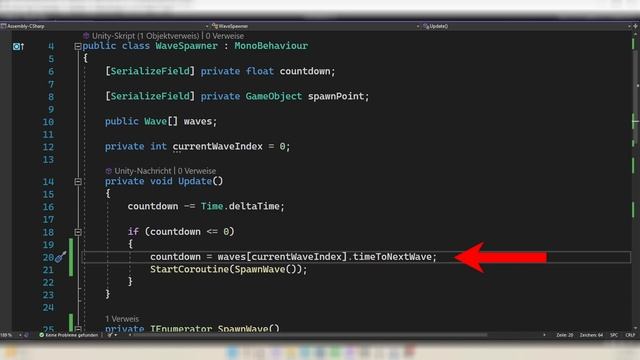Unity Tutorial: How to Create a Wave Spawner смотреть онлайн
