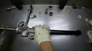 Ремонт новой рулевой рейки Hyundai ix35 KRAUF HNQ5009YS