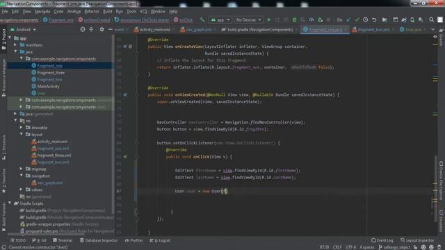 Safe Args - Share Objects between Fragments - Navigation Component смотреть онлайн