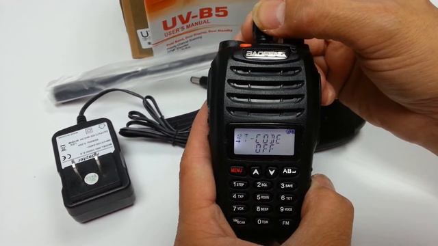 BAOFENG UV-B5 Dual Band136-174/400-480Mhz Radio(version MENU 1-27) смотреть онлайн