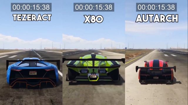GTA 5 ONLINE AUTARCH VS ADDER VS OSIRIS WHICH IS FASTEST CAR смотреть онлайн