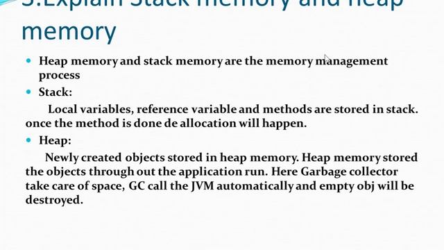 Heap & Stack memory java, Java memory management, Java class, objects creation and method in Tamil смотреть онлайн