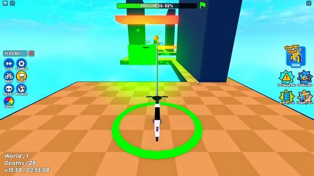 CORRIDA DE BICICLETA MUITO RÁPIDA | Roblox - Obby But Youre on a Bike смотреть онлайн