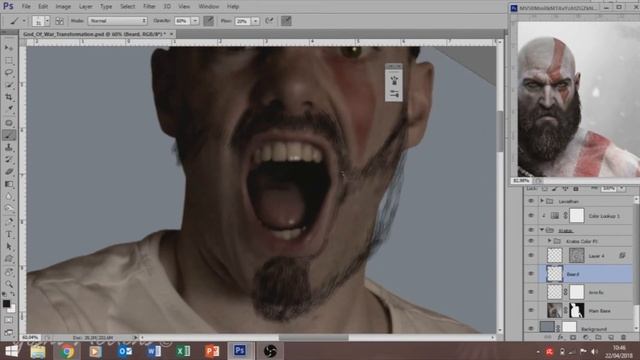 God of War (2018) - Blender and Photoshop CS6 Composition смотреть онлайн
