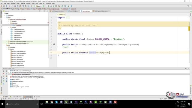 Android Pro Chat App - 6. User Profiles смотреть онлайн