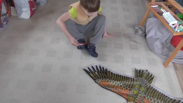 Распаковка воздушного змея с Алиэкспресс и стендовые испытания, как он летает смотреть онлайн