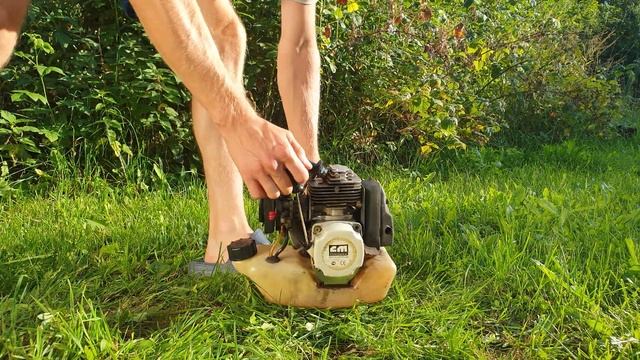 Ремонт триммера. Заводится как часы. смотреть онлайн