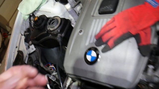 BMW E60 E61 COOLANT TEMPERATURE SENSOR LOCATION REPLACEMENT 523i 525i 528i 530i 535i смотреть онлайн