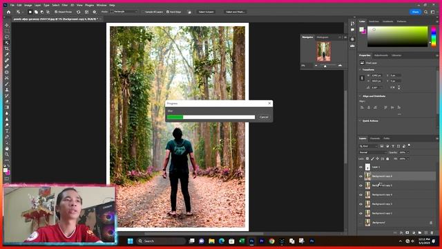 Blur Background in Adobe Photoshop CC 2022 [ Photoshop CC tutorial for Beginners] смотреть онлайн