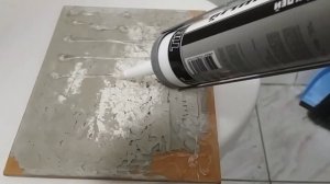 Как клеить старую плитку? Клеим плитку на место. Часть 2.