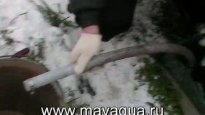 Откачка активного ила из системы "Юнилос Астра"