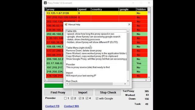 Proxy Finder Demo смотреть онлайн