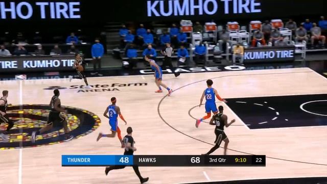 Game Recap: Hawks 116, Thunder 93 смотреть онлайн