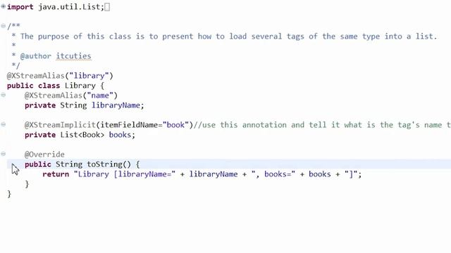 Java XStream смотреть онлайн