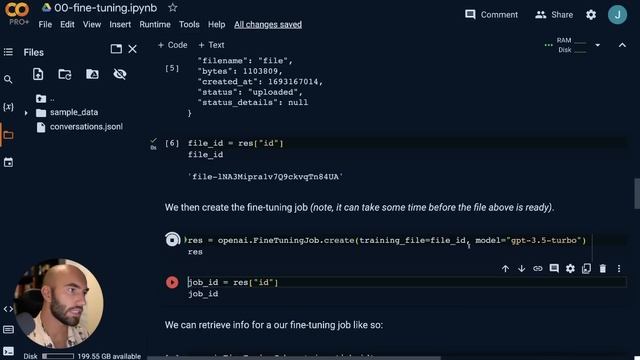 Fine-tuning OpenAI's GPT 3.5 for LangChain Agents смотреть онлайн
