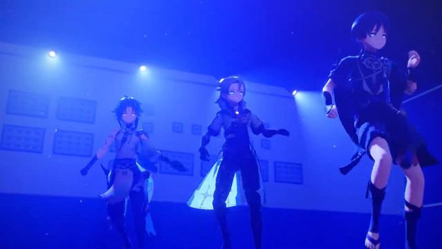 Dance Genshin Impact MMD 威風堂々Xiao Albedo Scaramouche #mmd #dance #genshinimpact #anime #gmv #new смотреть онлайн