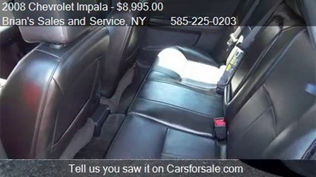 2008 Chevrolet Impala SS Sedan for sale in Rochester, NY 146 смотреть онлайн