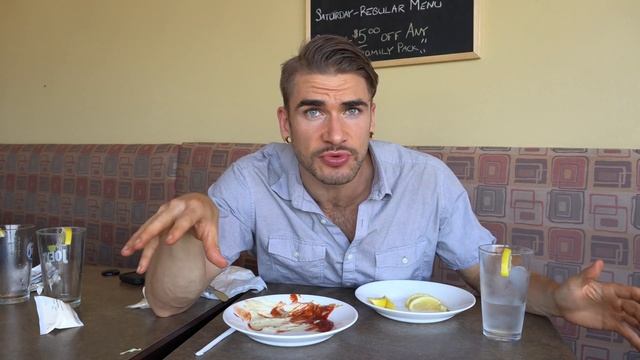 ALL YOU CAN EAT FISH & CHIPS DESTROYED BY PRO EATER | Trying NOT to Get Kicked Out | 300K Special смотреть онлайн