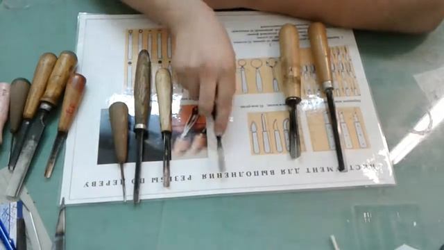Инструмент для контурной резьбы по дереву часть 1 смотреть онлайн