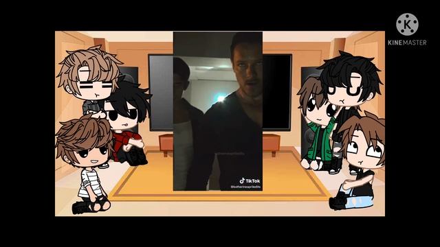 Teen wolf react || Gacha club || read description смотреть онлайн