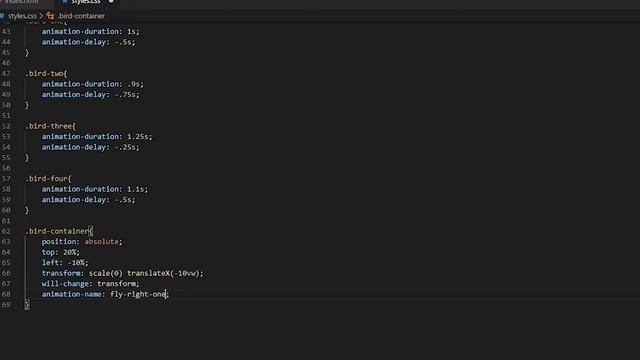Flapping (Flying) Birds Animation With Pure Html5 And Css3 - FL Developers смотреть онлайн